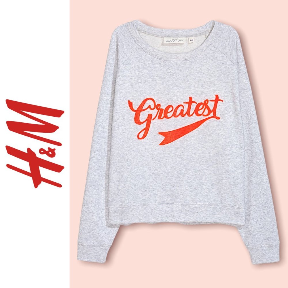 Greatest Sweatshirt ▪️ L.O.G.G. by H&M